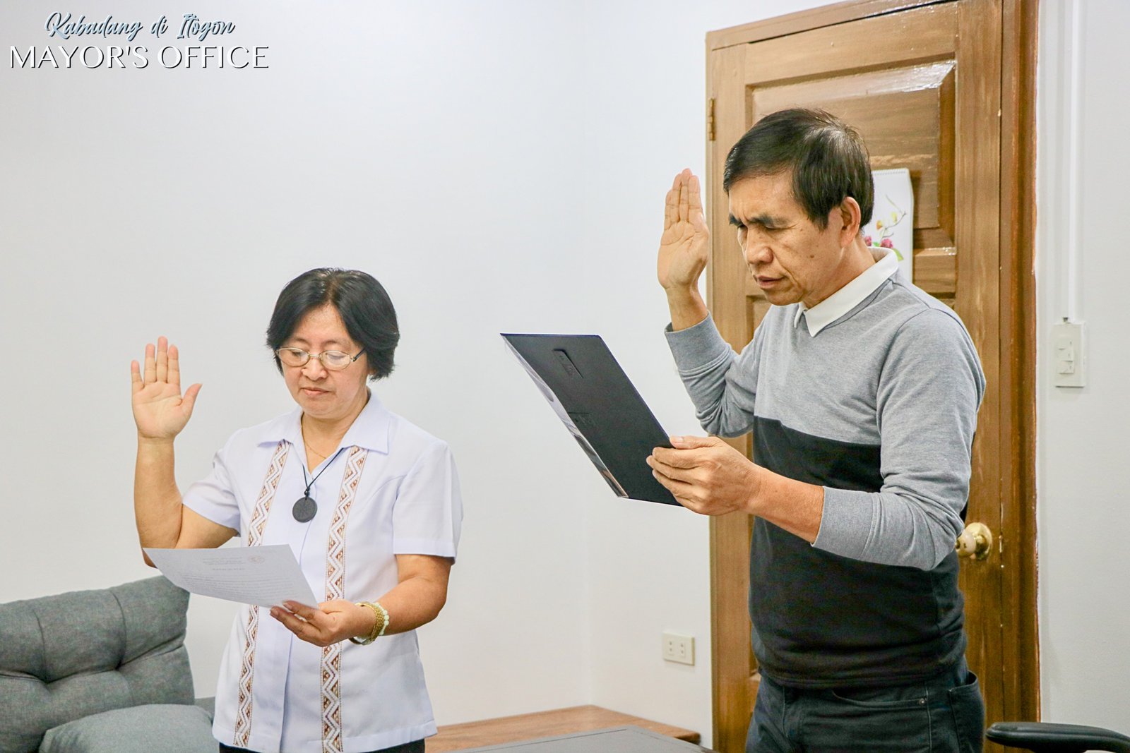 NEW MUNICIPAL BUDGET OFFICER TAKES OATH