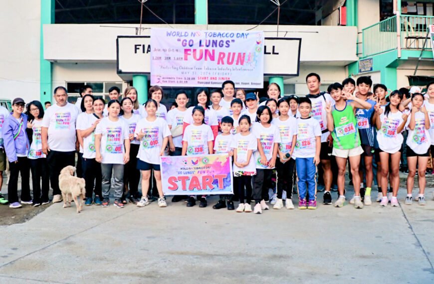 Itogon Promotes Tobacco-Free Community with Fun Run Event
