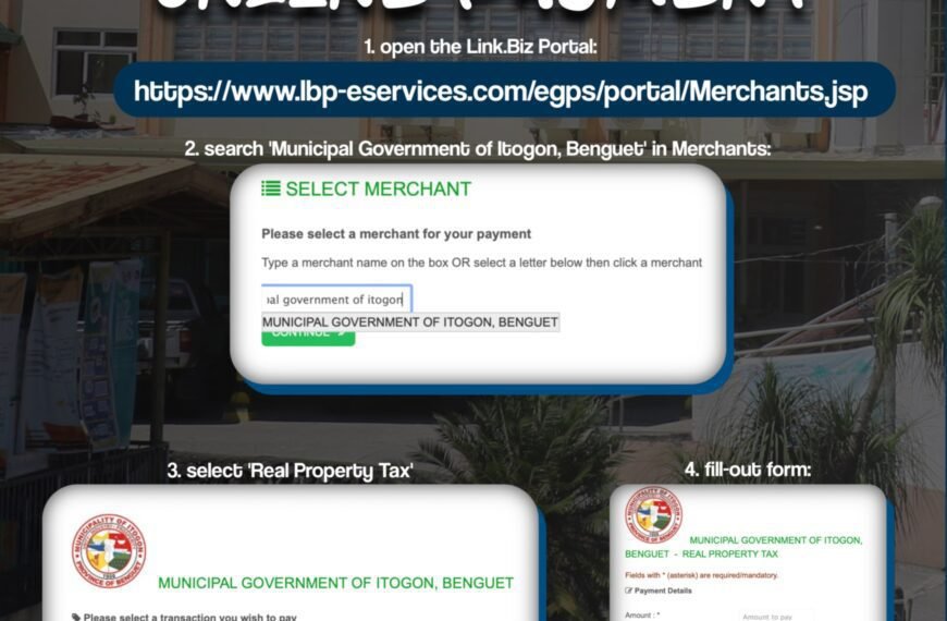 Online Payment of Real Property Tax