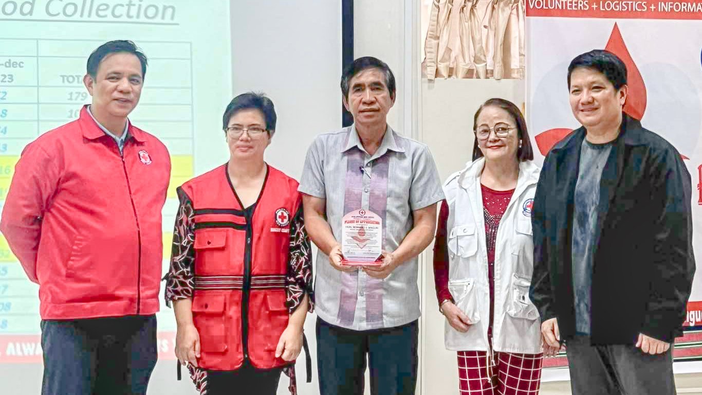 Itogon Ranks 2nd in Blood Donation – Red Cross Benguet