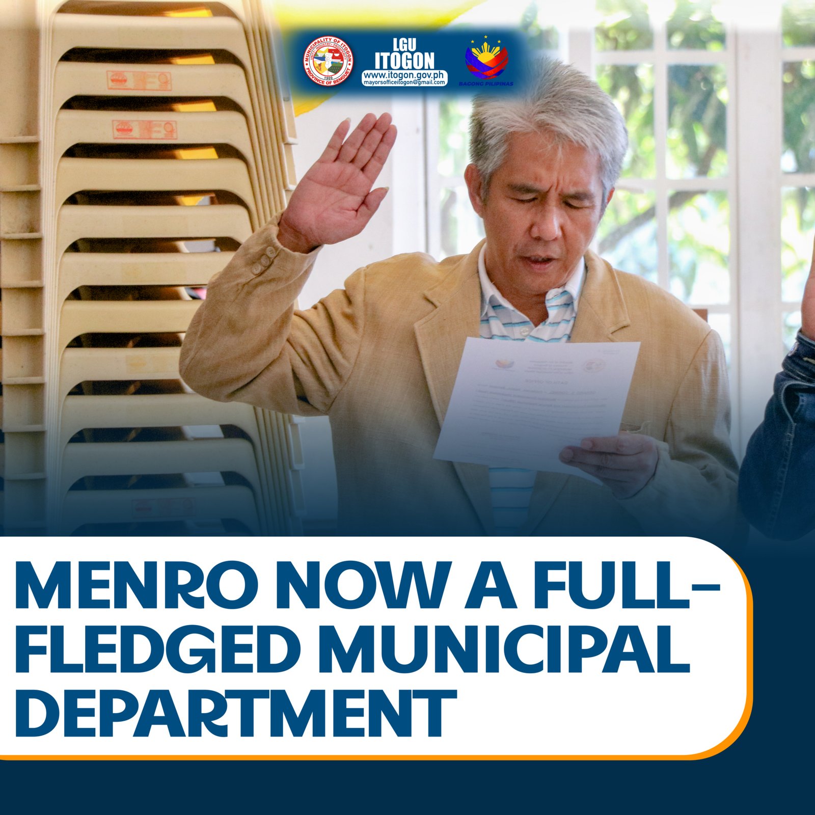 MENRO NOW A FULL-PLEDGE MUNICIPAL DEPARTMENT