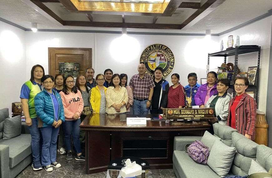 LOOK: Members of the Benguet Municipal Treasurers League (BMTL) pays courtesy call to OIC Mayor.