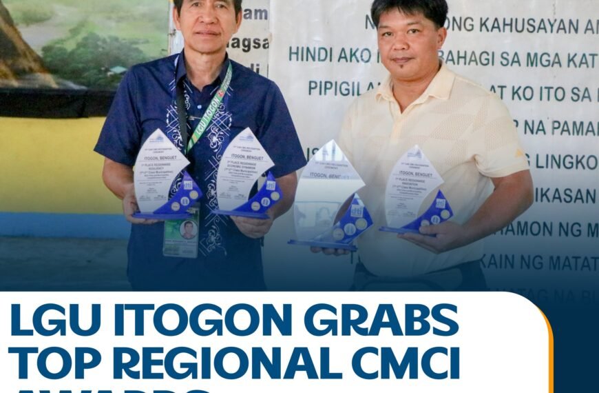 LGU- Itogon Grabs Top Regional CMCI Awards